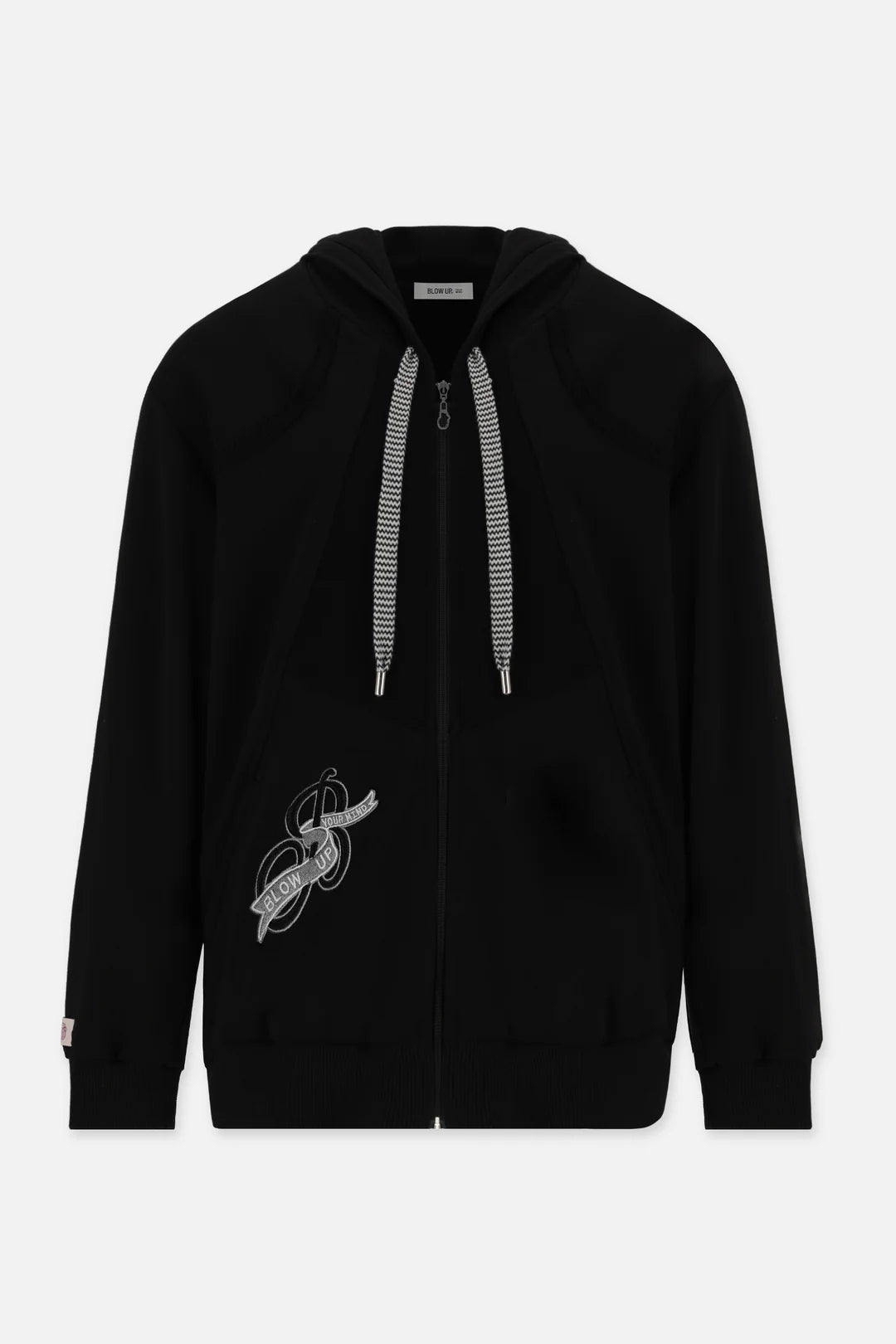 HOODIE BLOW UP TIDE BLACK B31-1100