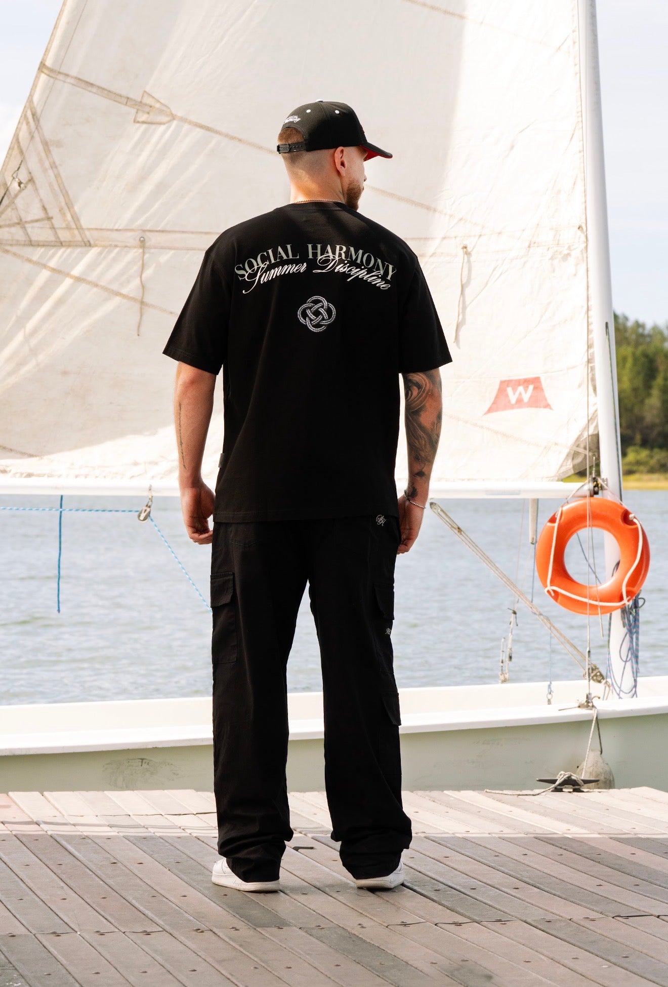 CAMISETA SOCIAL HARMONY HOLD SHIP