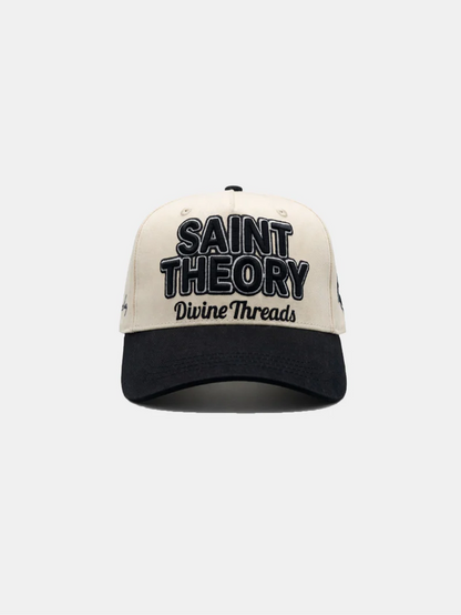 GORRA SAINT THEORY DIVINE THREDS CREAM BLACK