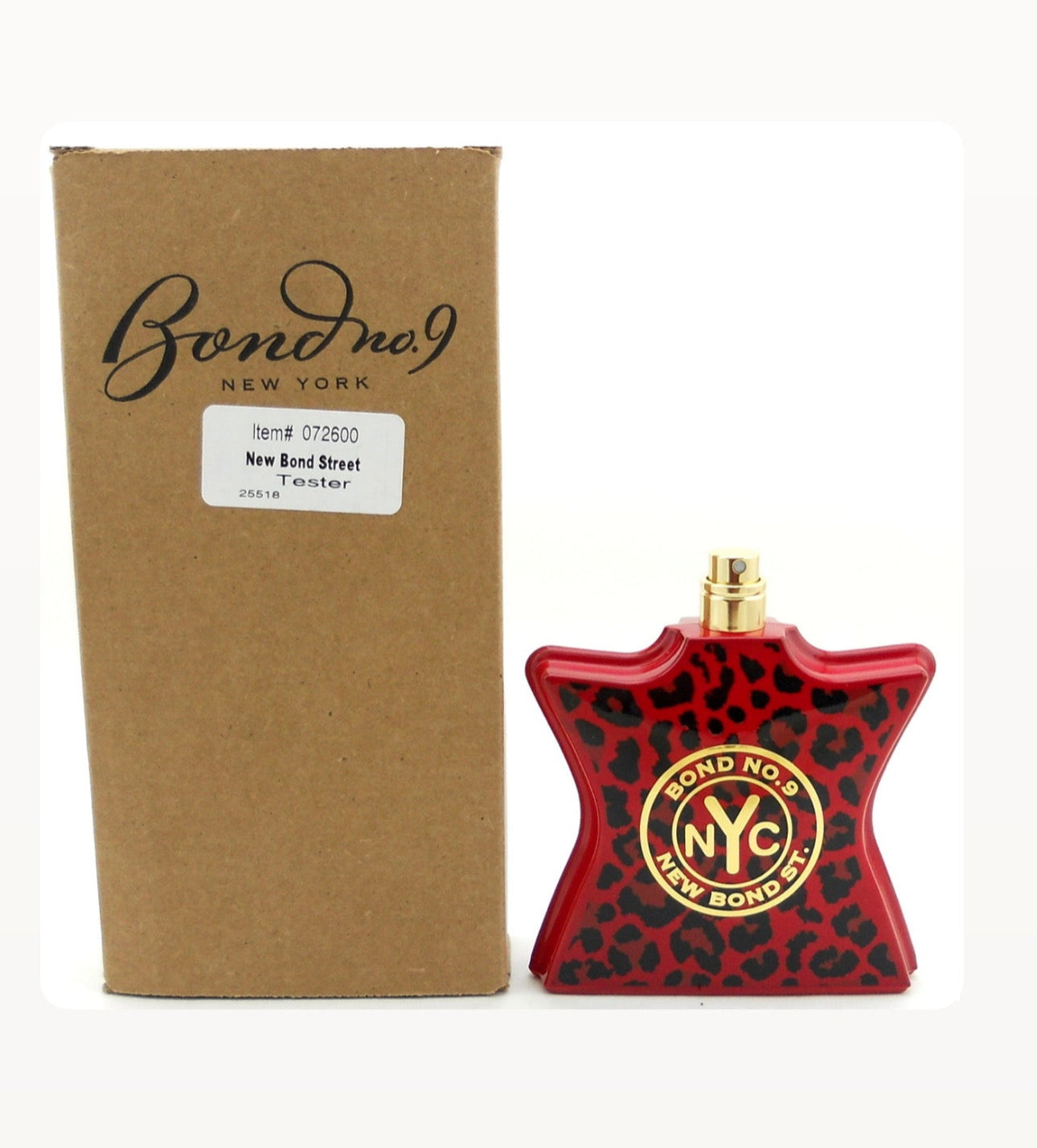 PERFUME BOND # 9 NEW BOND STREET 3,3 OZ DAMA (TESTER)