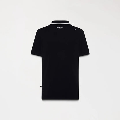 CAMISETA POLO MONASTERY VIGOR BLACK
