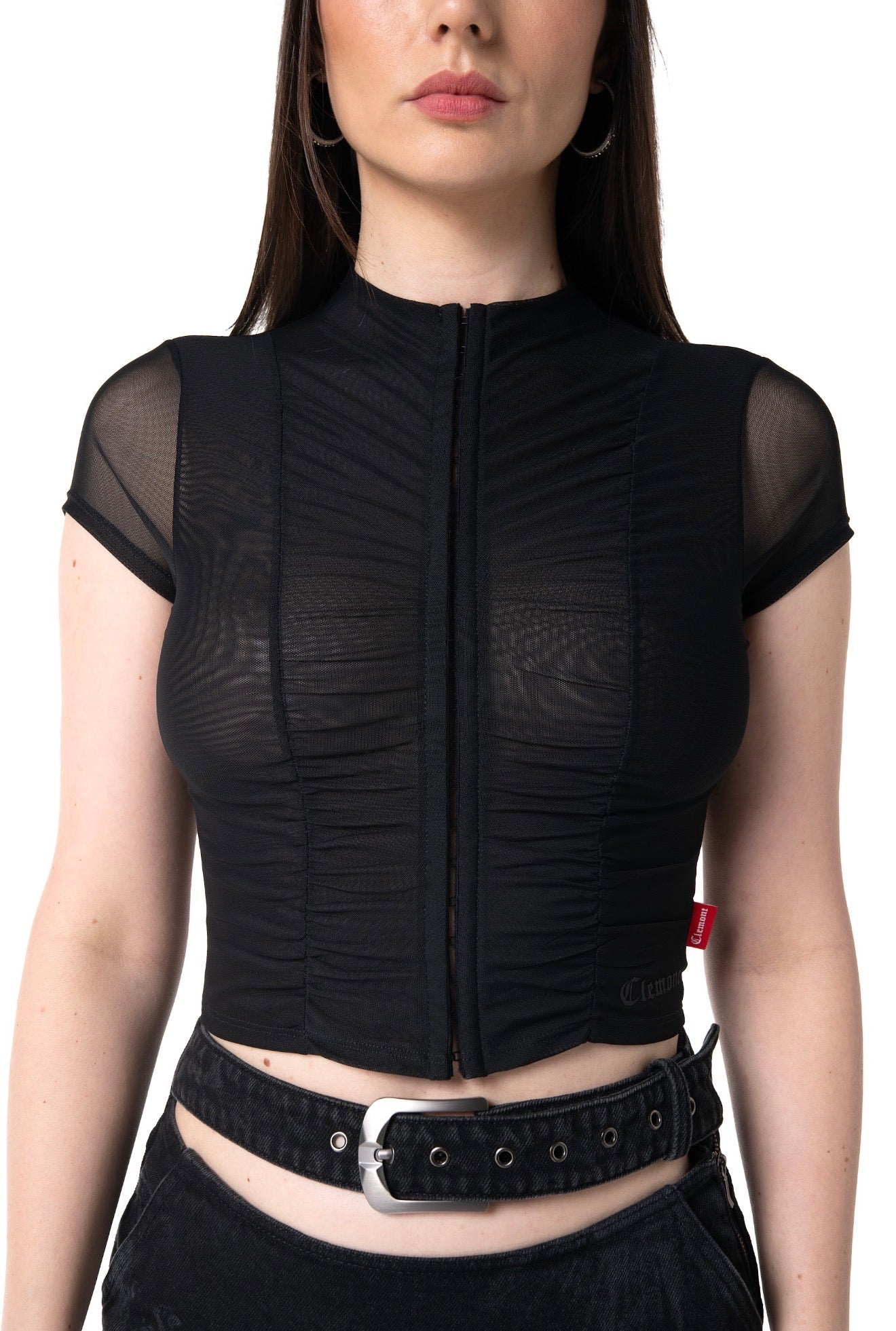 TOP CLEMONT CRESCERE BLACK