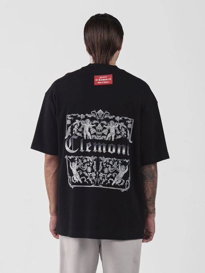 CAMISETA CLEMONT OVERSIZED ARCANGELO NEGRO