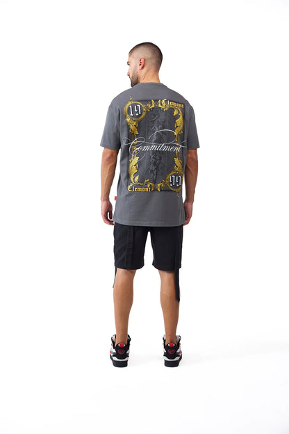 CAMISETA CLEMONT CUPOLA GRIS OSCURO