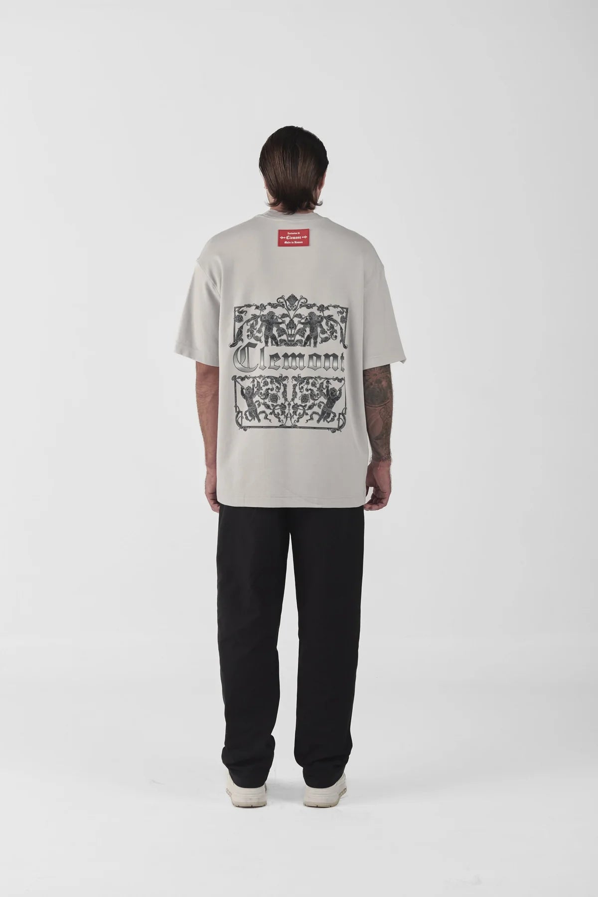 CAMISETA CLEMONT OVERSIZED ARCANGELO GRIS