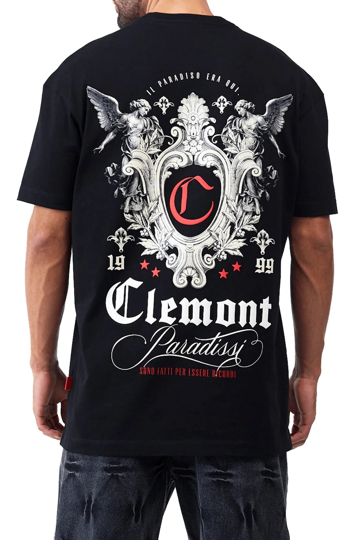 CAMISETA CLEMONT EUFORIA NEGRO