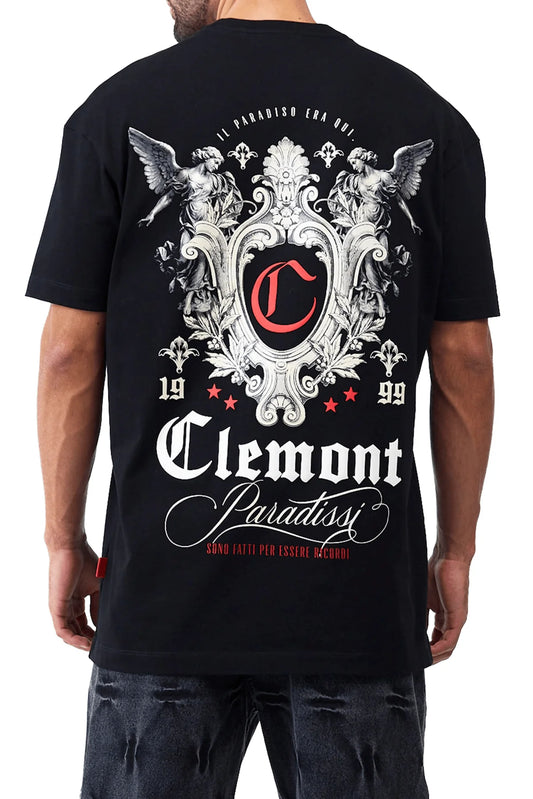 CAMISETA CLEMONT EUFORIA NEGRO
