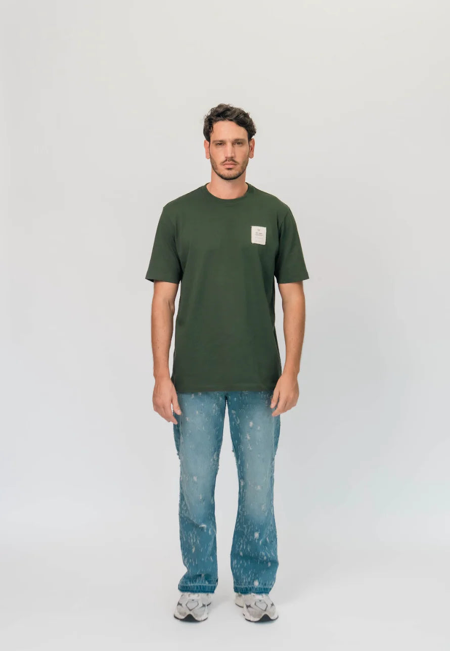 CAMISETA ARTDIST UNUSUAL GREEN