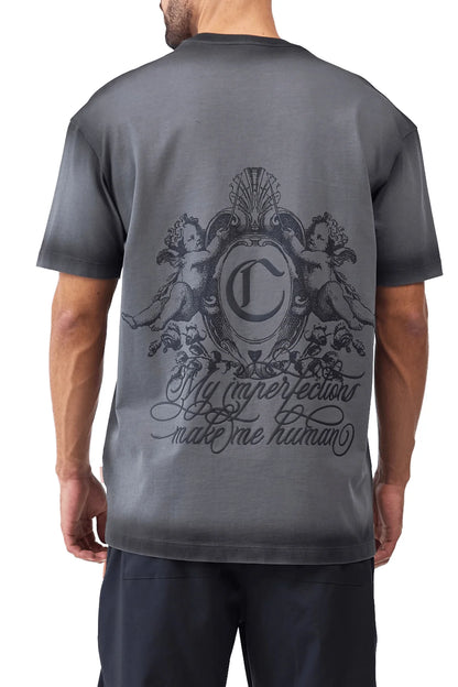 CAMISETA CLEMONT INTAGLIO GRIS OSCURO