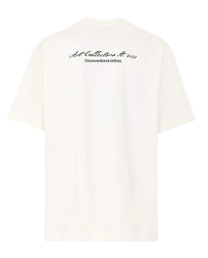 CAMISETA ARTDIST UNUSUAL IVORY