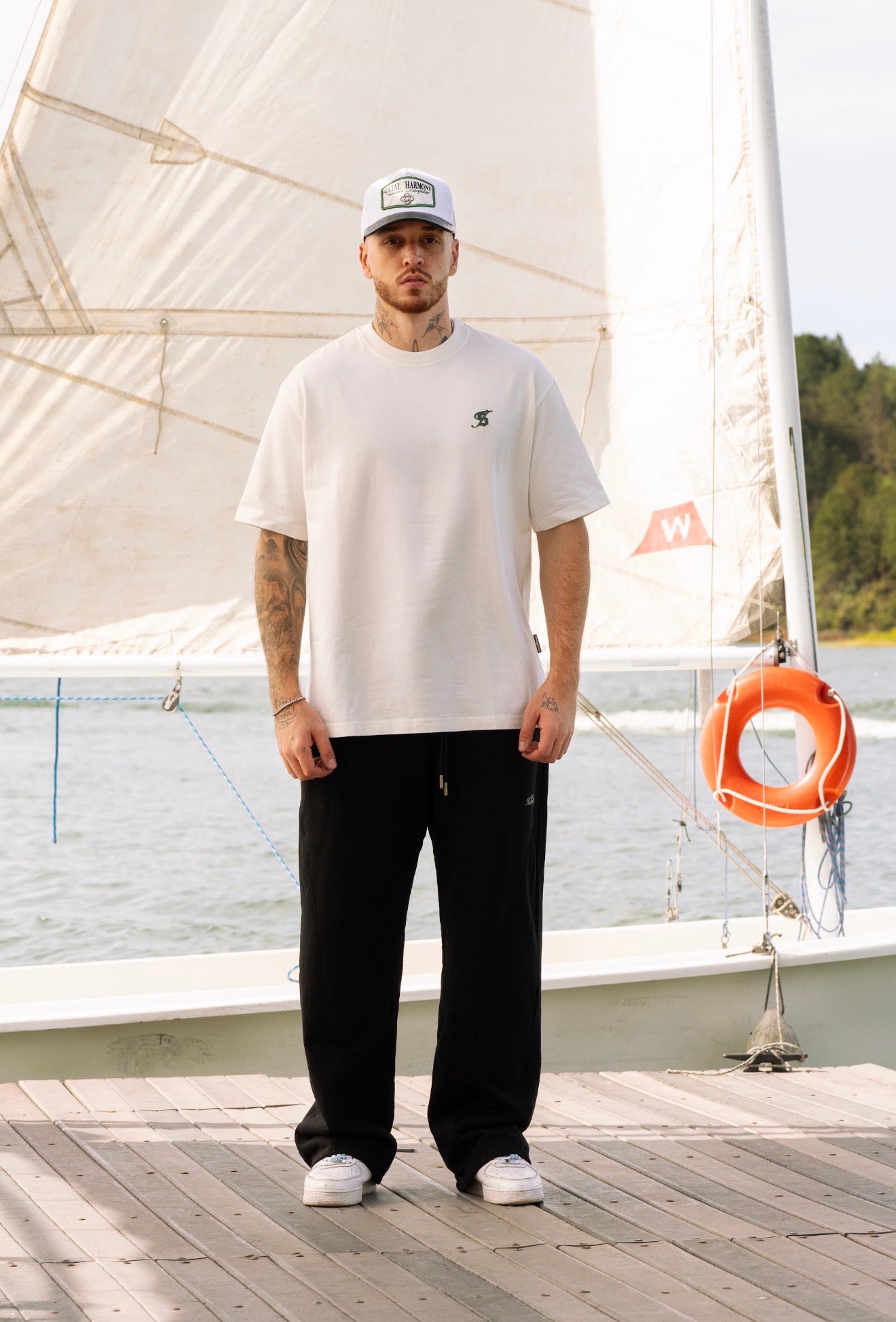 CAMISETA SOCIAL HARMONY OCEAN FLOW
