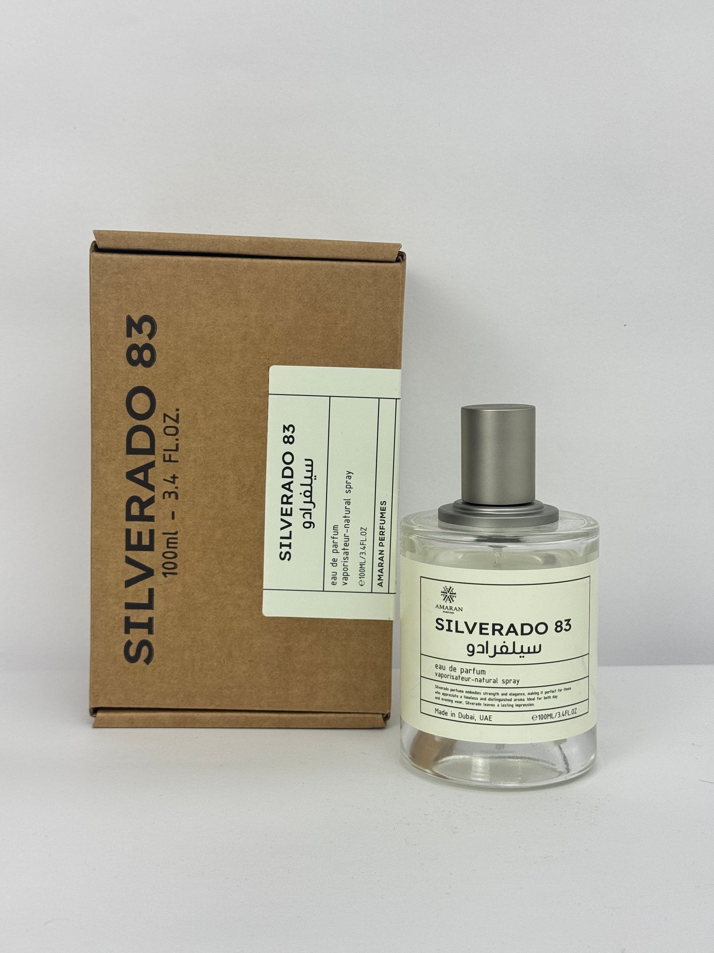 PERFUME AMARÁN SILVERADO 83 3,4 OZ UNISEX