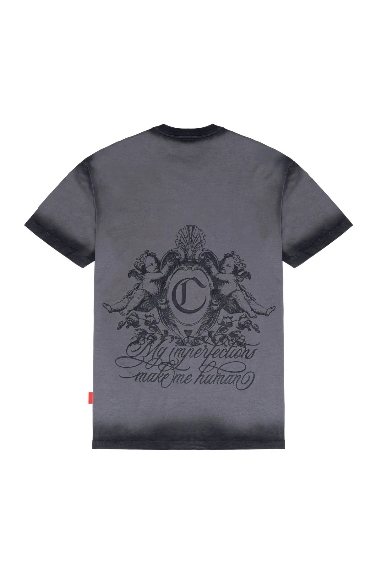 CAMISETA CLEMONT INTAGLIO GRIS OSCURO