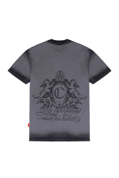 CAMISETA CLEMONT INTAGLIO GRIS OSCURO