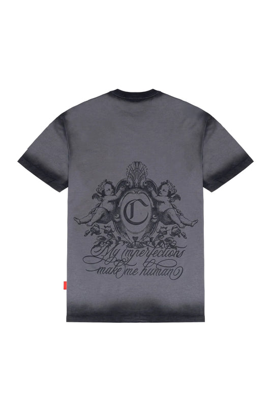 CAMISETA CLEMONT INTAGLIO GRIS OSCURO