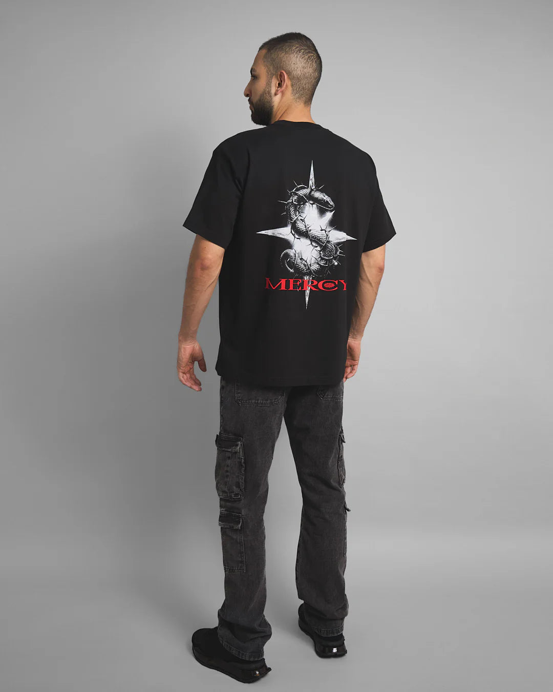 CAMISETA SABO COUTURE MERCY NEGRA SERPIENTE