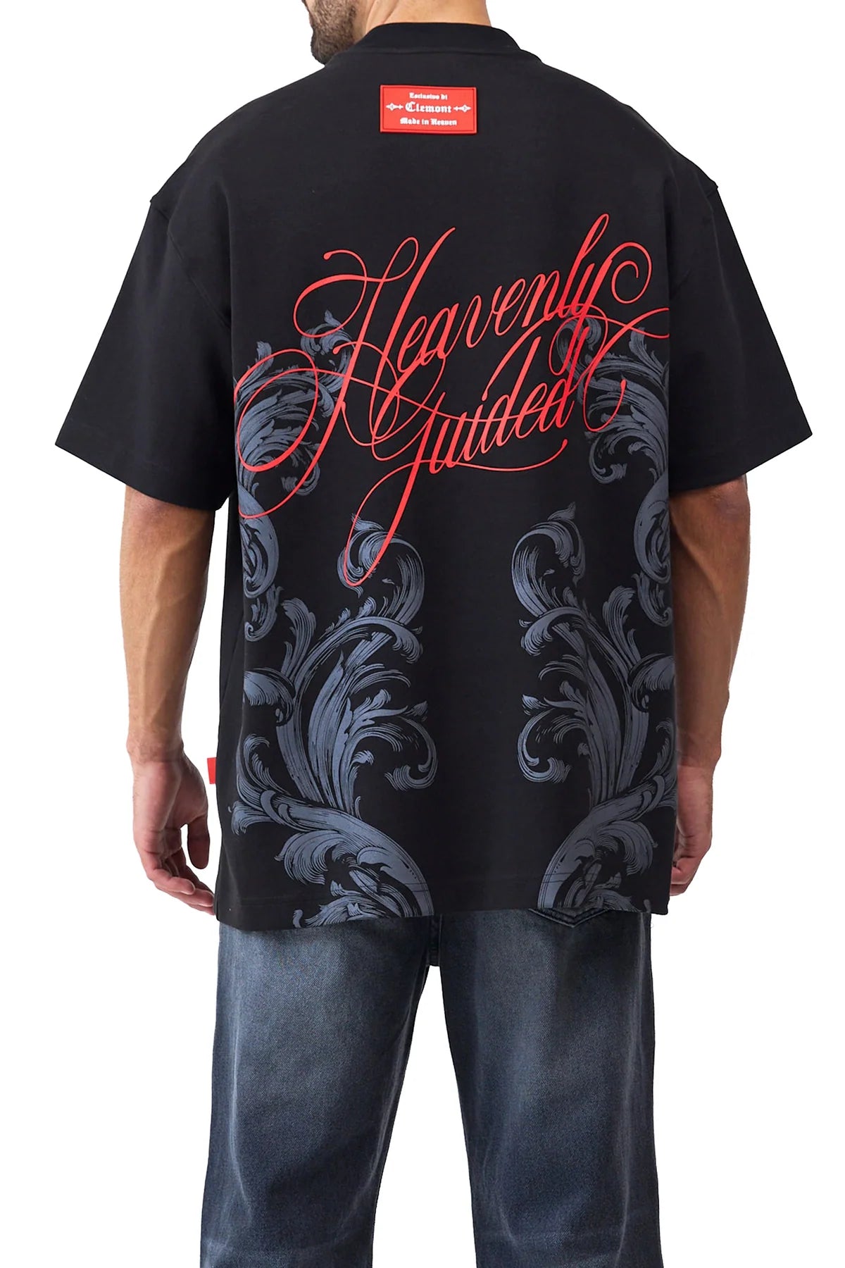 CAMISETA CLEMONT OVERSIZED NOCTURNA NEGRO