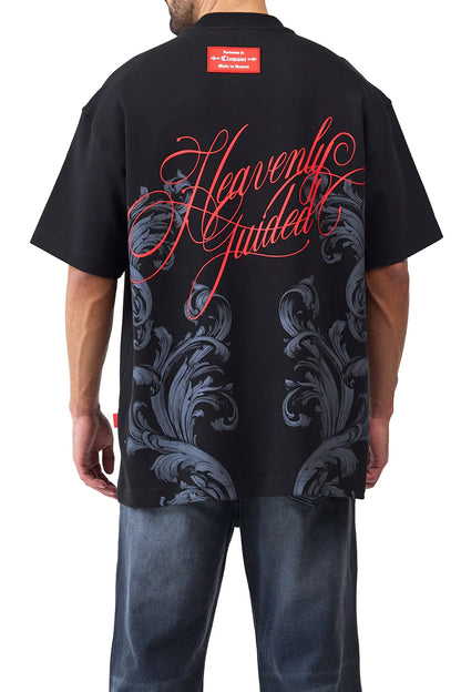 CAMISETA CLEMONT OVERSIZED NOCTURNA NEGRO