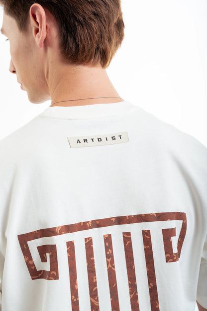 CAMISETA ARTDIST ZAFIR IVORY