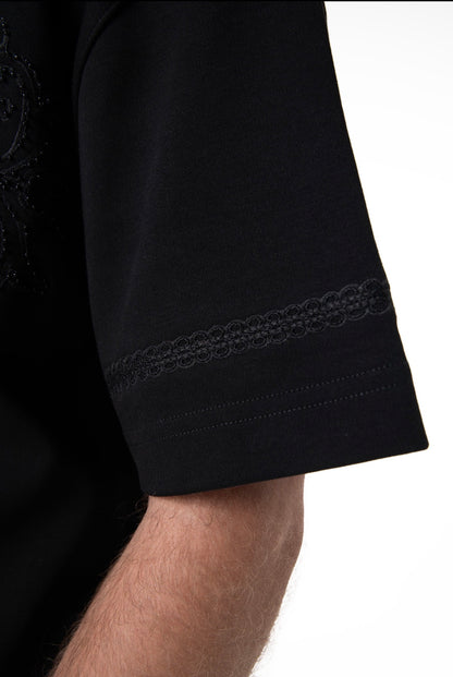 CAMISETA CLEMONT OVERSIZED GIUNCO BLACK