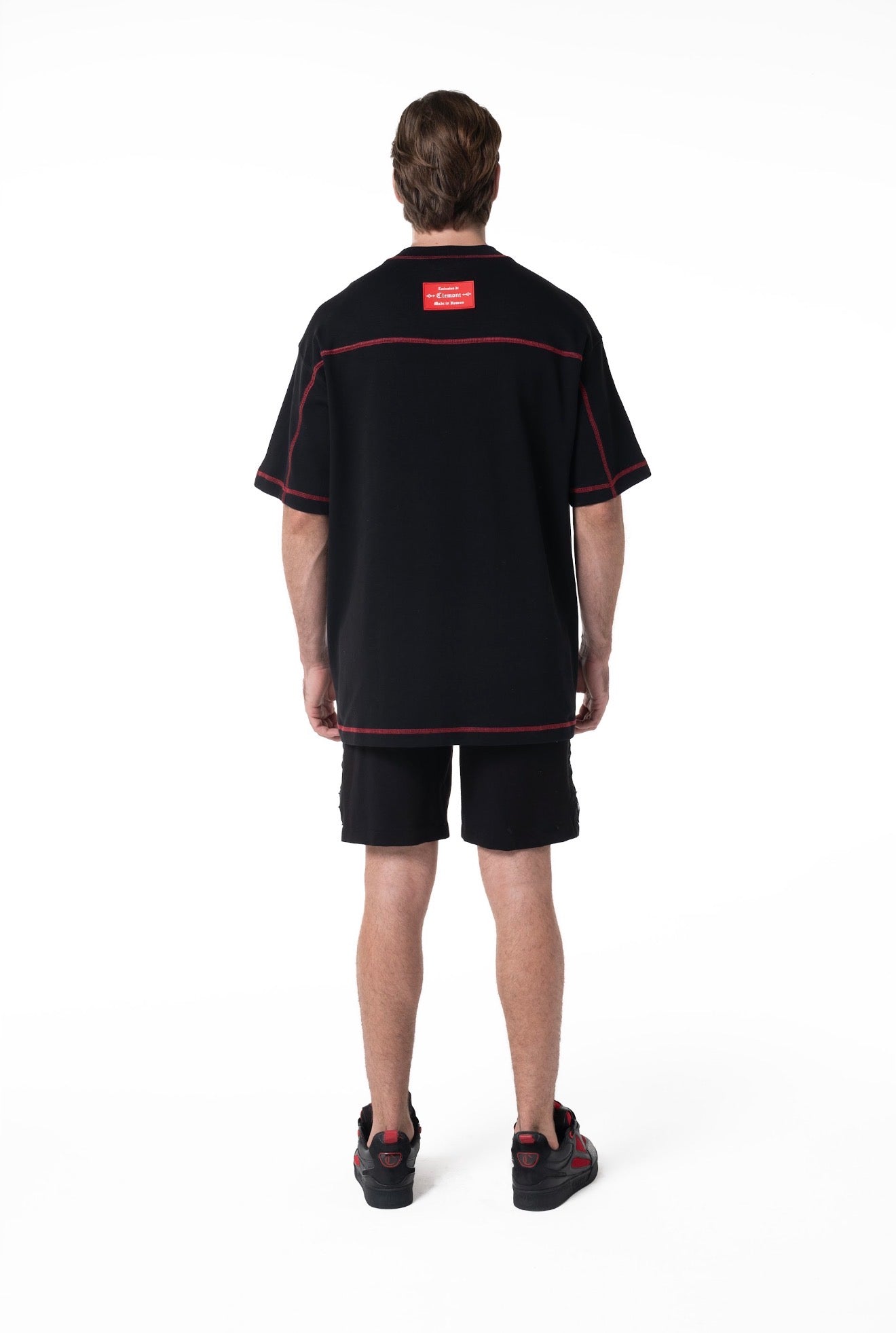 CAMISETA CLEMONT OVERSIZED RITORNO BLACK