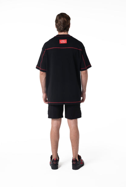 CAMISETA CLEMONT OVERSIZED RITORNO BLACK