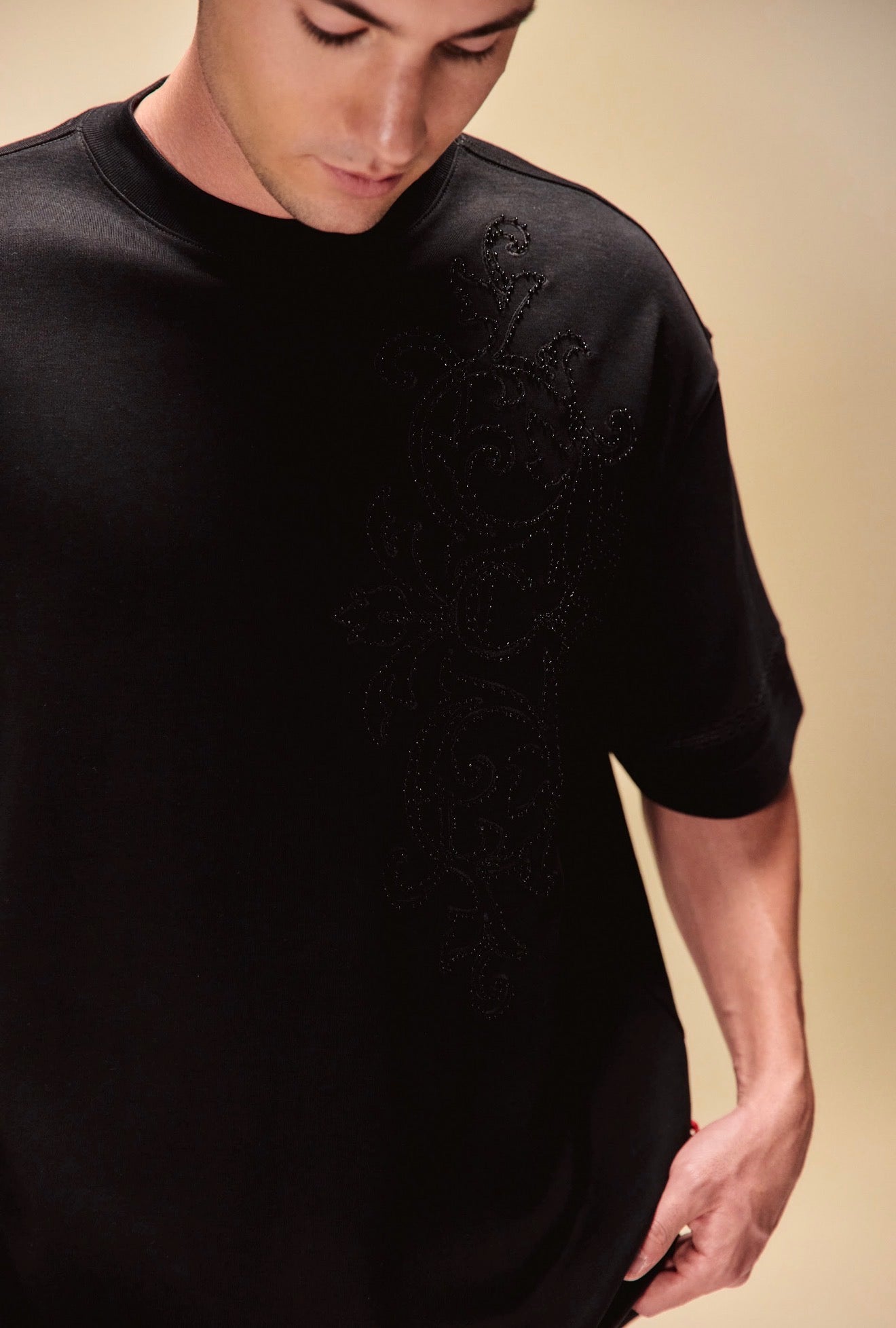 CAMISETA CLEMONT OVERSIZED GIUNCO BLACK