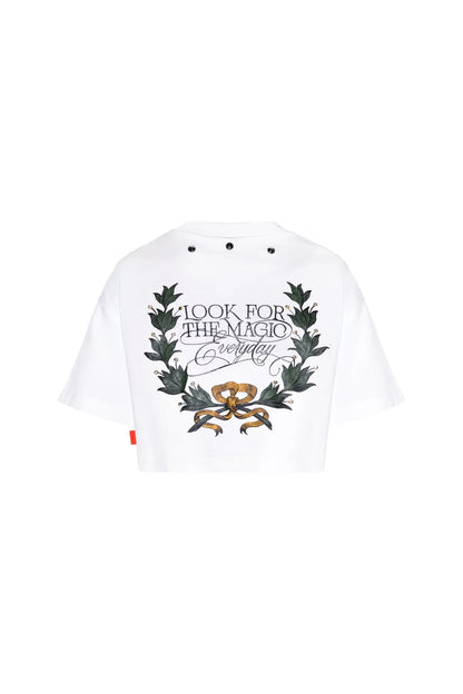 CROP TOP CLEMONT CENERE CREMA