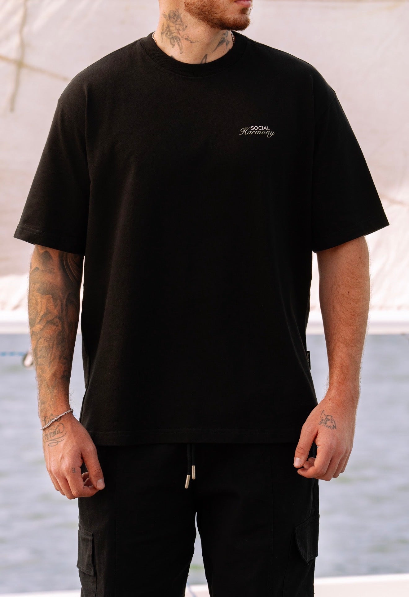 CAMISETA SOCIAL HARMONY HOLD SHIP