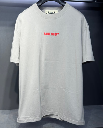 CAMISETA OVERSIZED SAINT THEORY SCRET VERSE REBEL GRAY ANGEL