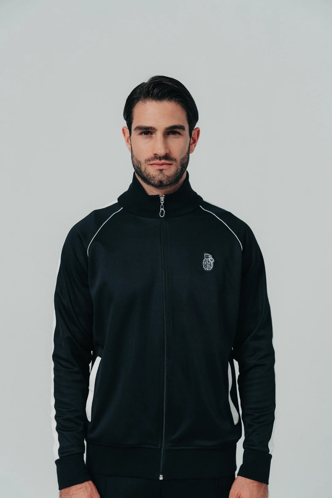 BUZO BLOW UP BLACK TRACKSUIT JACKET B43-1100