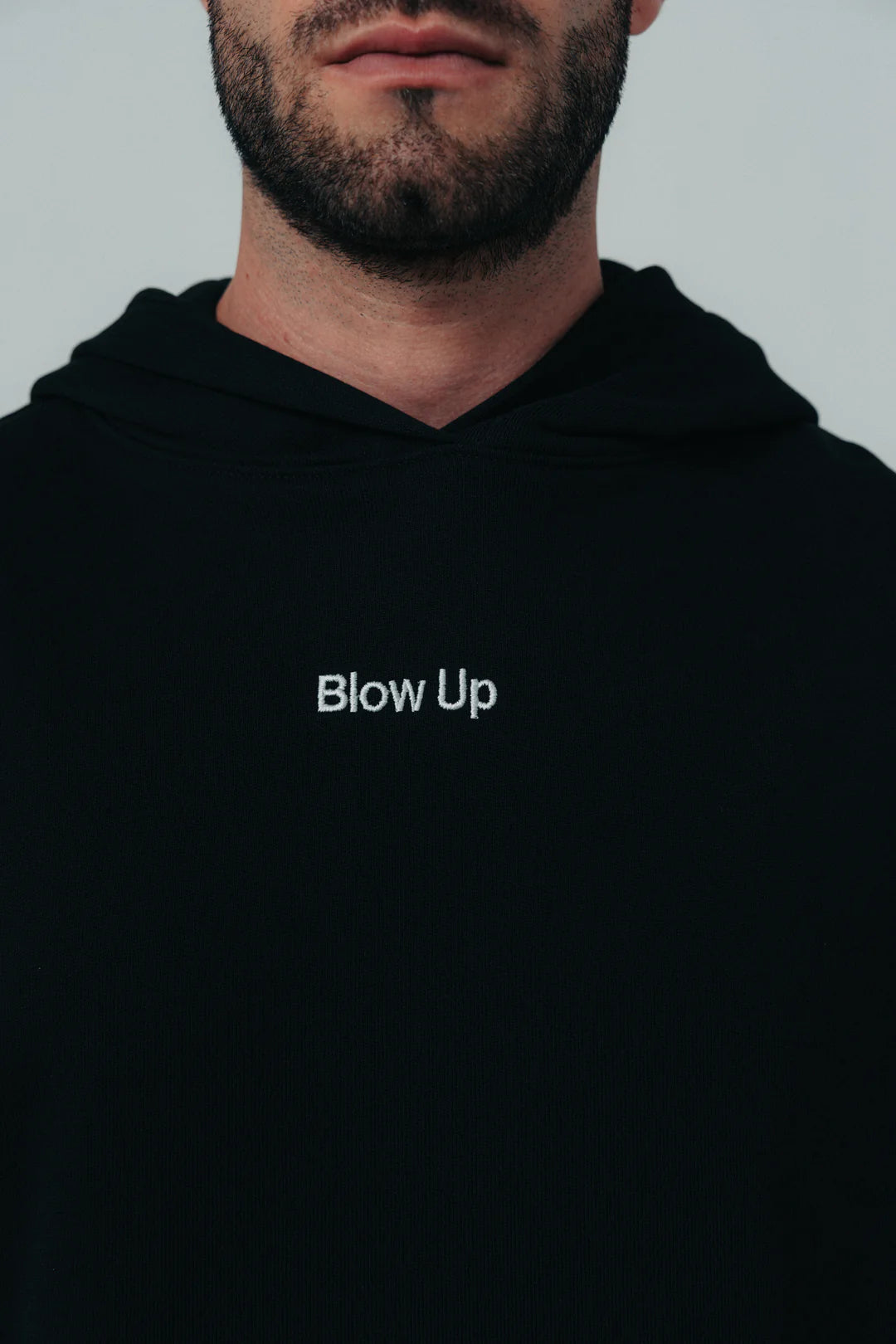 HOODIE BLOW UP BLACK B33-1100
