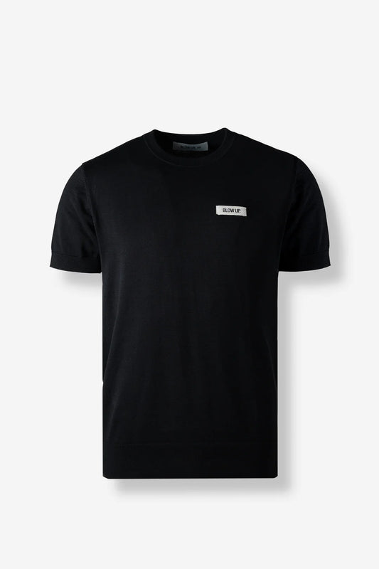 CAMISETA BLOW UP BLACK KNITTED CT1-1100