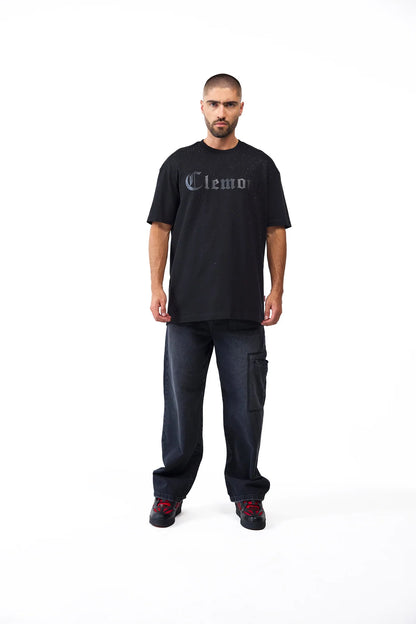 CAMISETA CLEMONT INTERLUDIO NEGRO