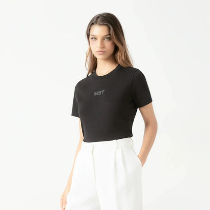 CAMISETA MONASTERY TYYRA WOMEN BLACK