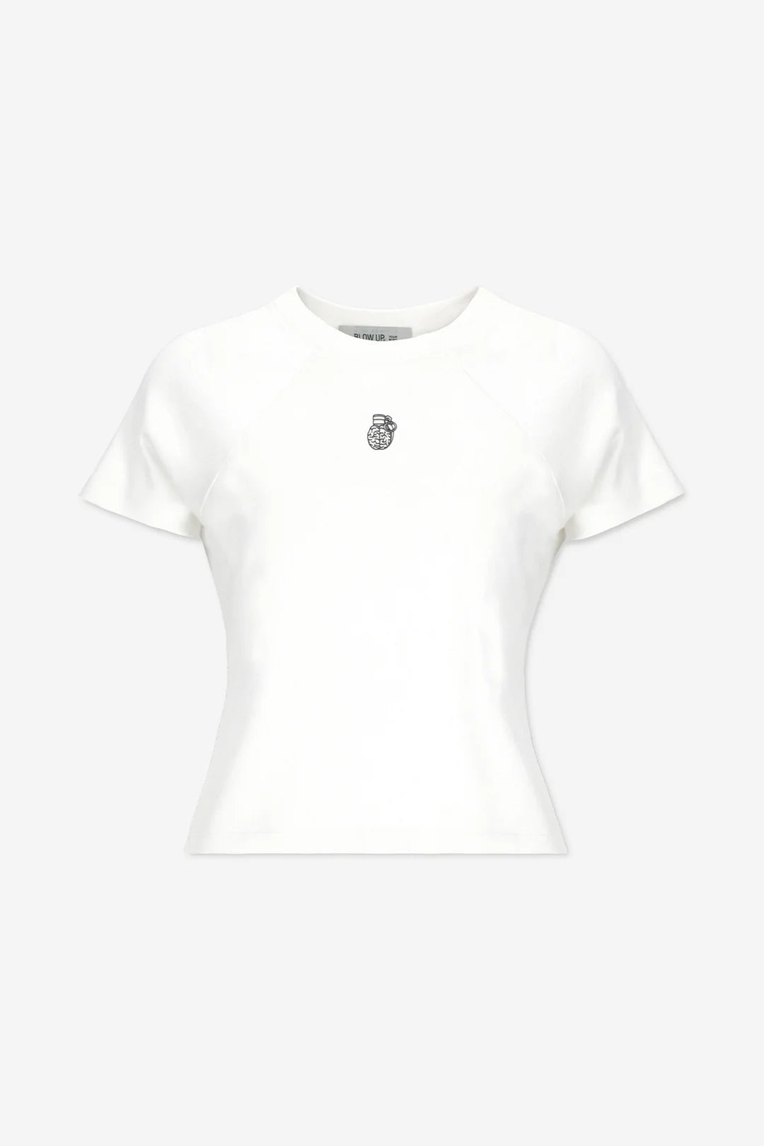 BLUSA BLOW UP SHORT SLEEVE IVORY C7M-1010