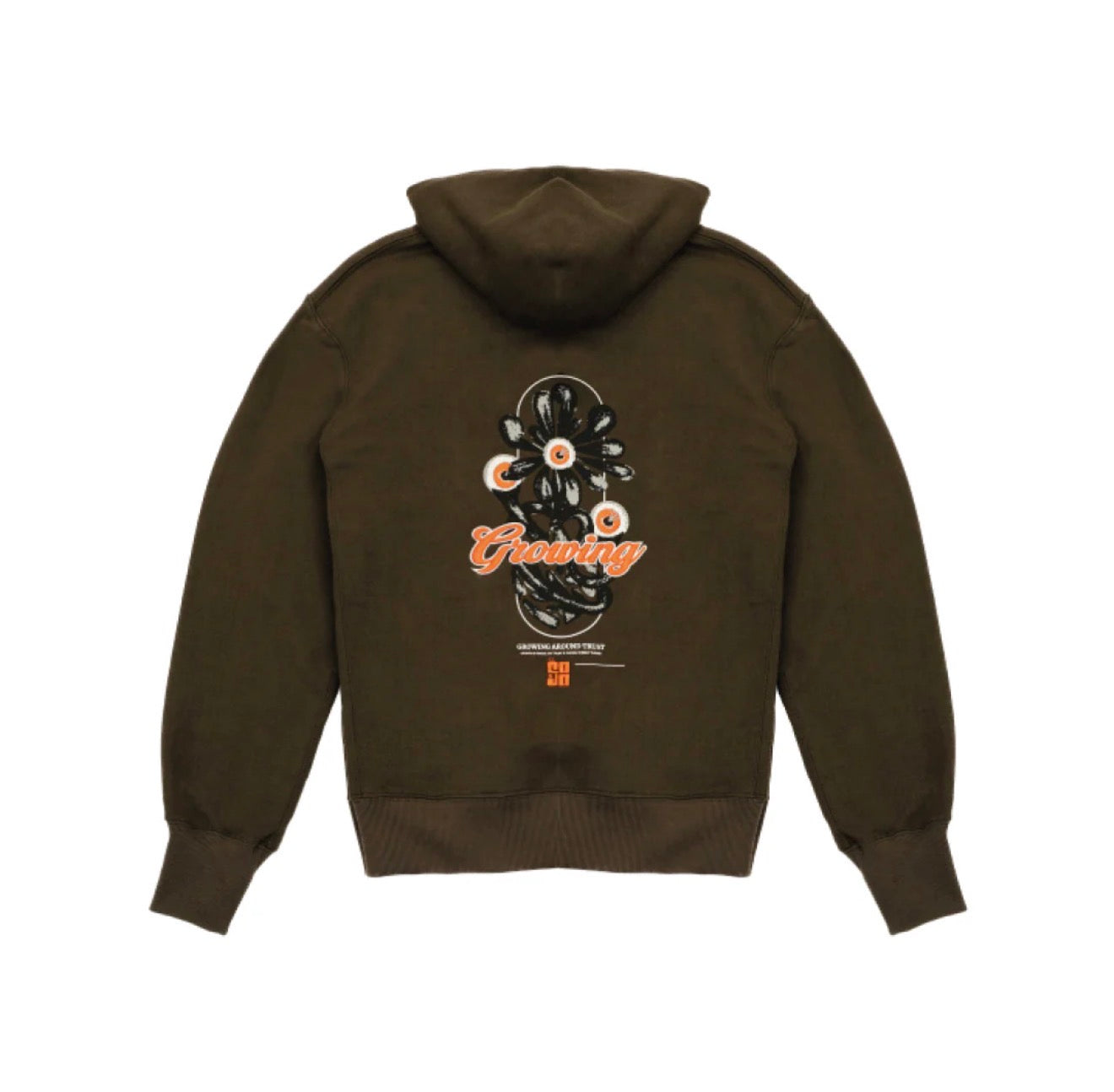 HOODIE JUDIZ CAFE BORDADO
