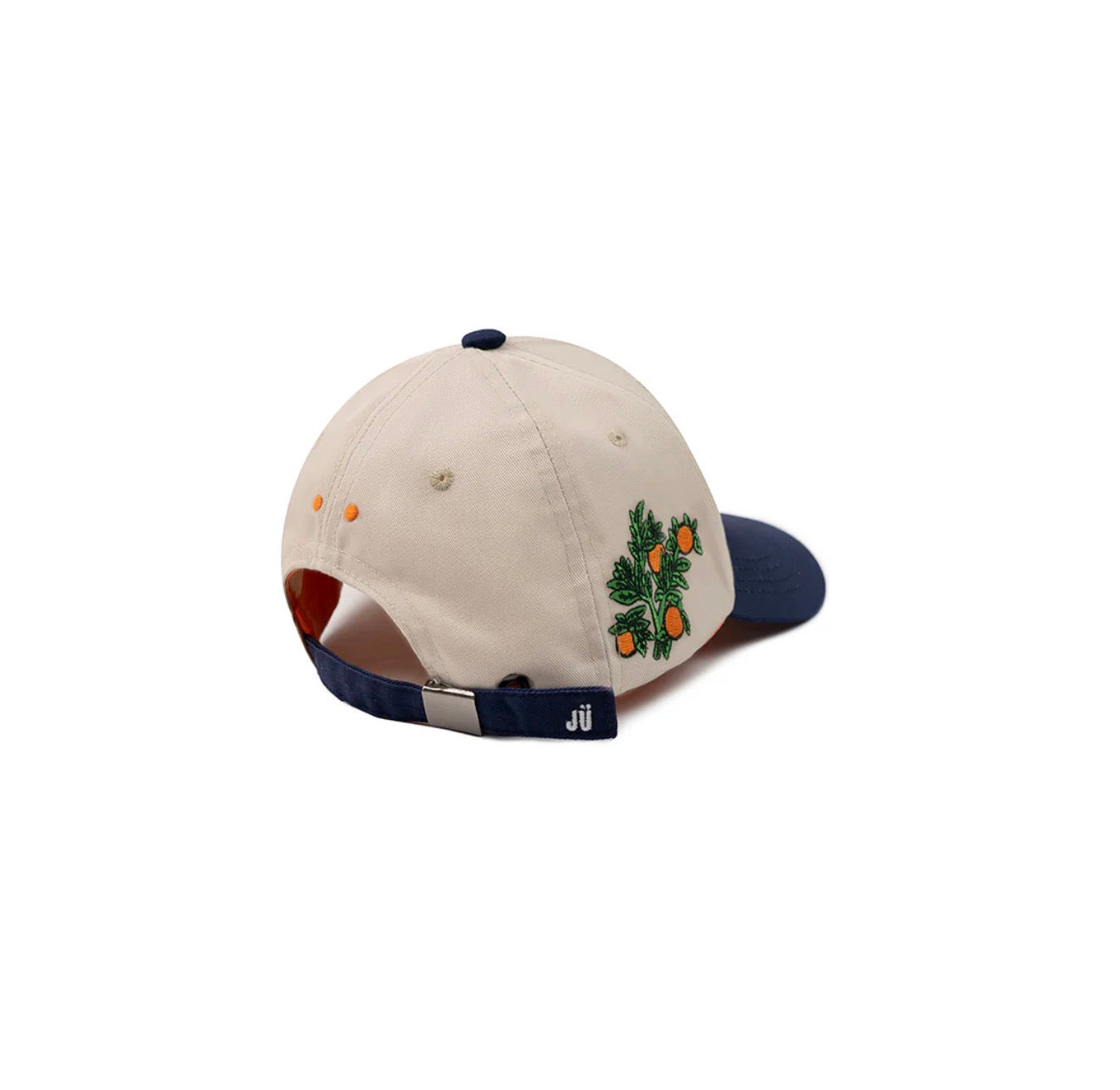 GORRA JUDIZ DRILL NARANJAS BEIGE X AZUL