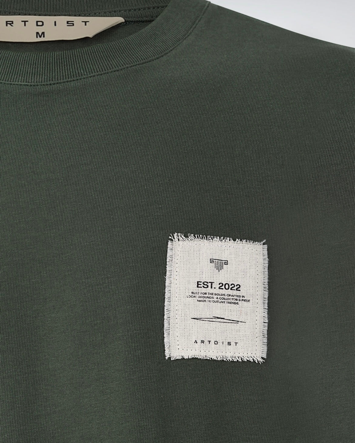 CAMISETA ARTDIST UNUSUAL GREEN