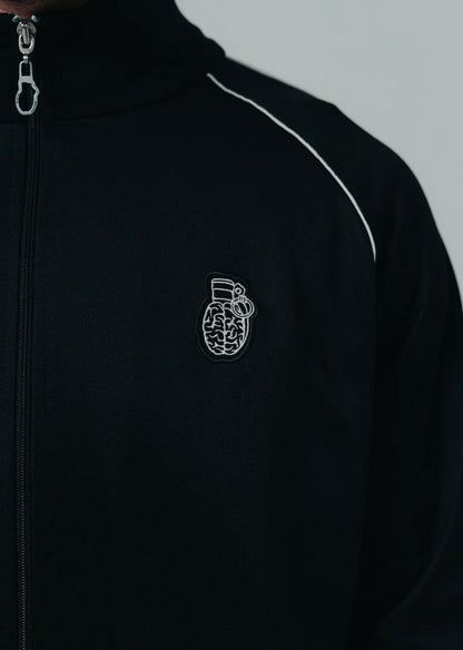 BUZO BLOW UP BLACK TRACKSUIT JACKET B43-1100