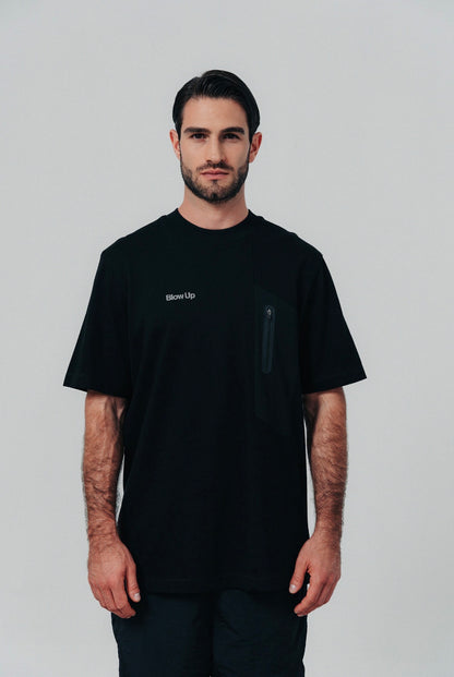 CAMISETA BLOW UP BLACK CLASSIC FIT T-SHIRT CLF9-1100