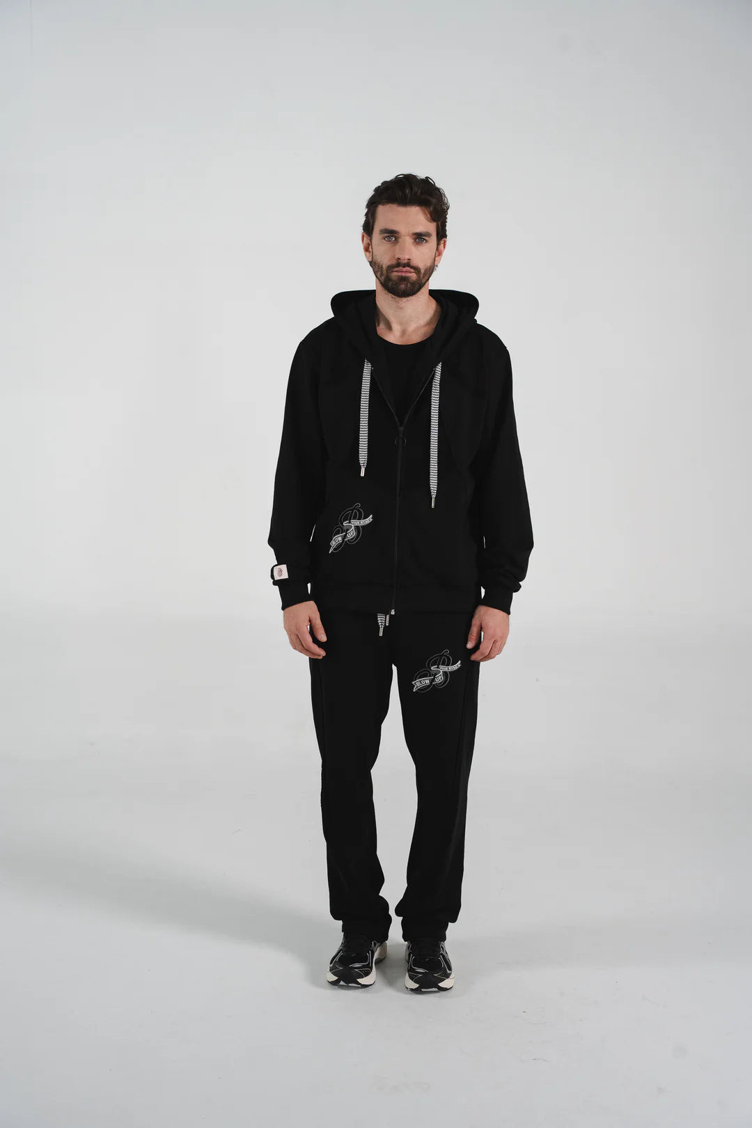 JOGGER BLOW UP TIDE BLACK SD31-1100