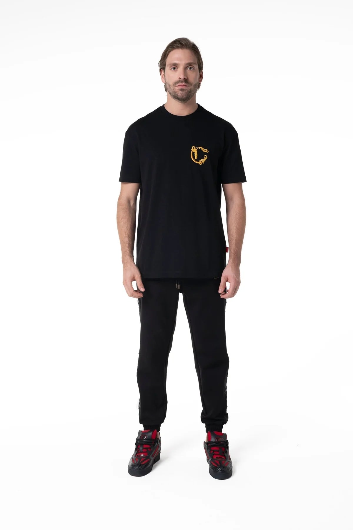 CAMISETA CLEMONT ANCORAGGIO BLACK