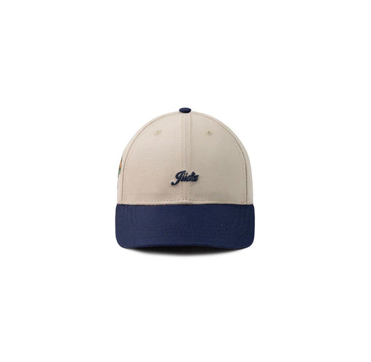 GORRA JUDIZ DRILL NARANJAS BEIGE X AZUL