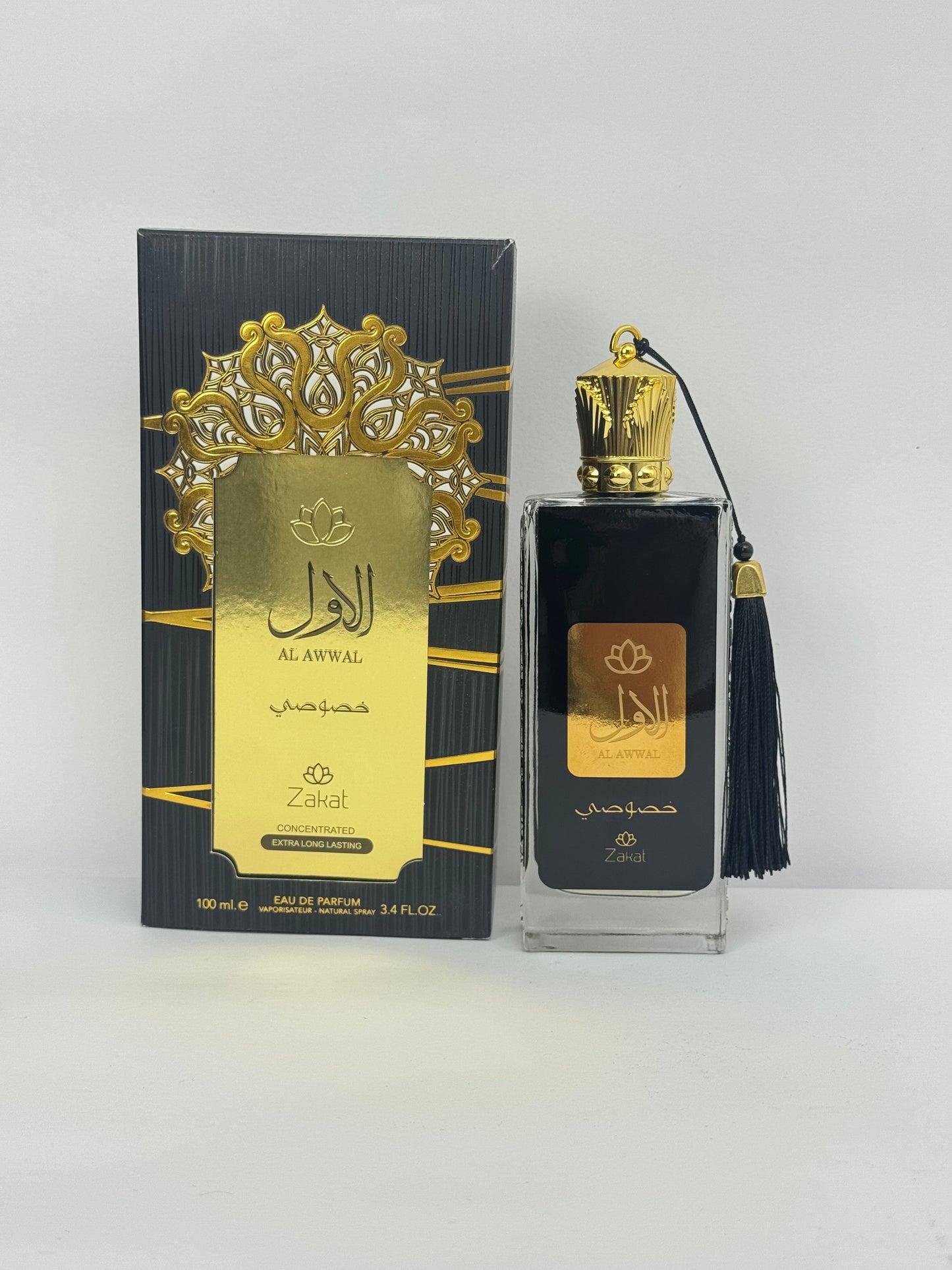 PERFUME ZAKAT AL AWWAL KHUSUSI BLACK GOLD 3,4 OZ UNISEX