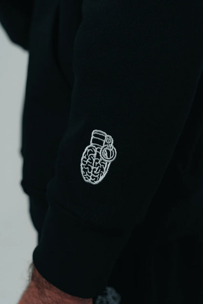 HOODIE BLOW UP BLACK B33-1100
