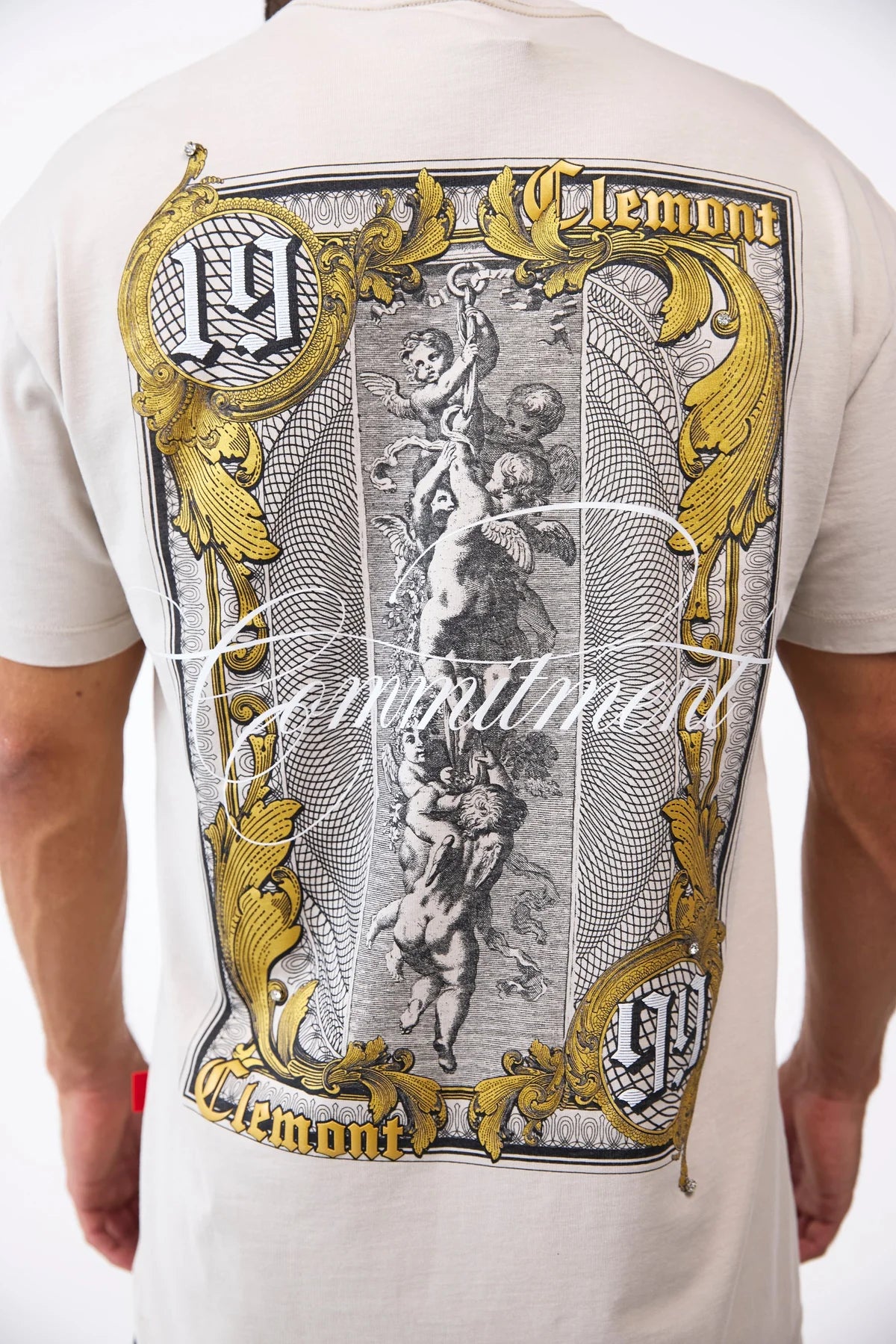 CAMISETA CLEMONT CUPOLA SILVER
