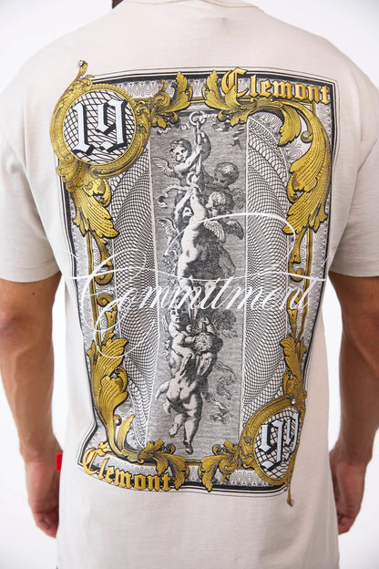 CAMISETA CLEMONT CUPOLA SILVER
