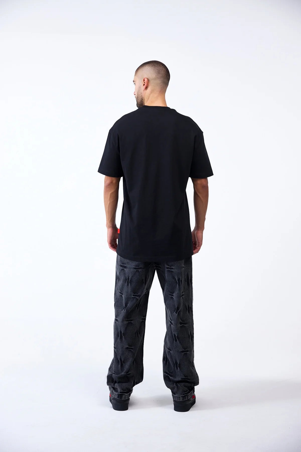 3 PACK CAMISETA CLEMONT VENDETTA NEGRO GRIS ROJO