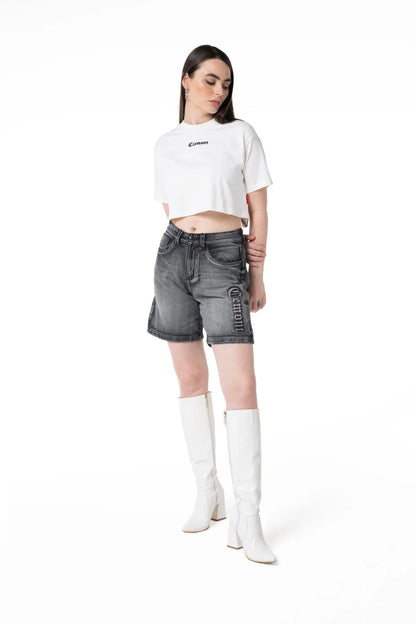 CROP TOP CLEMONT ATTRAZIONE CREAM
